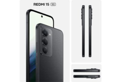 Smartphone XIAOMI Redmi 15 Noir 256Go 5G