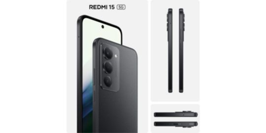Smartphone XIAOMI Redmi 15 Noir 256Go 5G