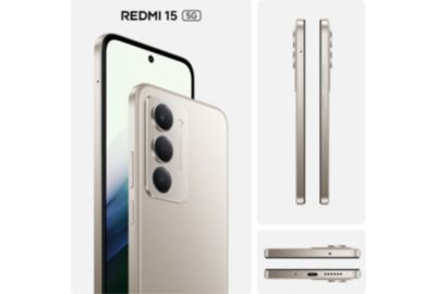 Smartphone XIAOMI Redmi 15 Gris 256Go 5G