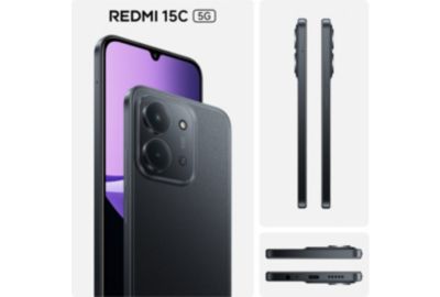 Smartphone XIAOMI Redmi 15C 256Go Noir 5G