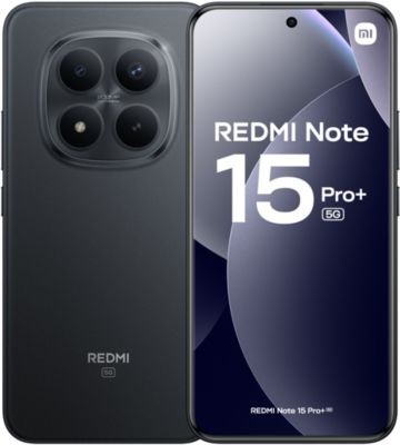 Smartphone XIAOMI Redmi Note 15 Pro+ Noir 512Go 5G