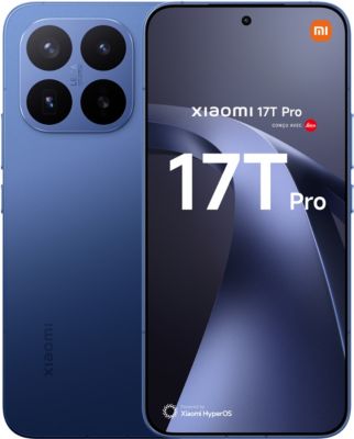 Smartphone XIAOMI 17T Pro concu avec Leica 512Go Bleu