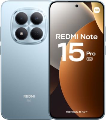 Smartphone XIAOMI Redmi Note 15 Pro Bleu 256Go 5G