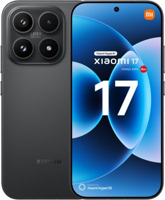 Smartphone XIAOMI 17 conçu avec Leica 512Go Noir 5G
