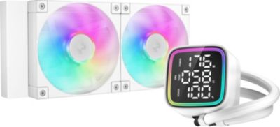 Kit de refroidissement DEEPCOOL R-LD240-WHDMMN-G-1 - 240 mm Blanc