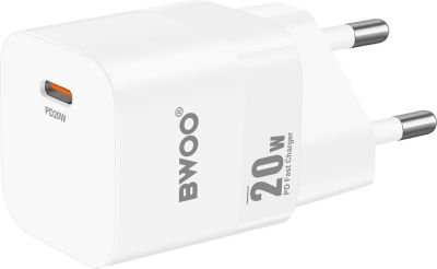 Chargeur BWOO Bwoo Chargeur Secteur USB-C Power Delive Chargeur BWOO Bwoo Chargeur Secteur USB-C Power Delive