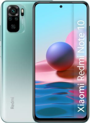 Smartphone XIAOMI Redmi Note 10 Vert Reconditionné Smartphone XIAOMI Redmi Note 10 Vert Reconditionné