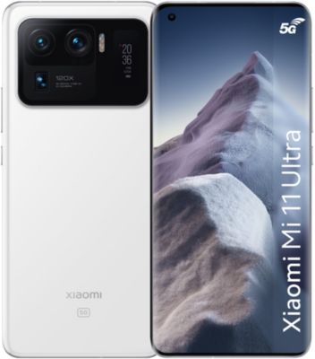Smartphone XIAOMI Mi 11 Ultra Blanc 5G Reconditionné
