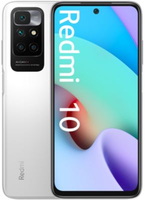 Smartphone XIAOMI Redmi 10 2022 Blanc 128Go