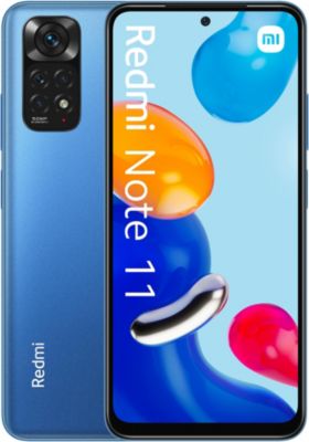 Smartphone XIAOMI Redmi Note 11 Bleu 128Go Reconditionné Smartphone XIAOMI Redmi Note 11 Bleu 128Go Reconditionné