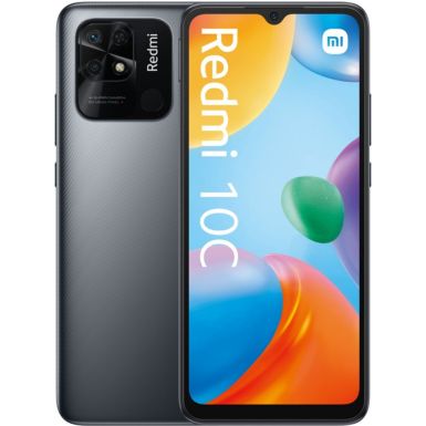 Smartphone XIAOMI Redmi 10C Gris 128Go
