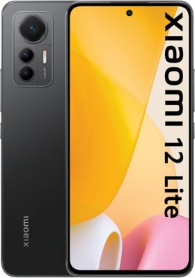 Smartphone XIAOMI 12 Lite noir 5G