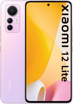 Smartphone XIAOMI 12 Lite rose 5G