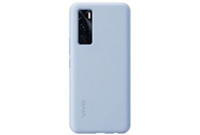 Coque VIVO Y70 Silicone bleu