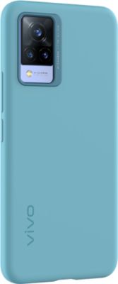 Coque VIVO V21 Silicone bleu