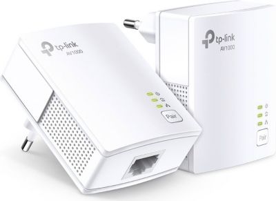 CPL Filaire TP-LINK Kit de 2 CPL 1000Mbps avec port RJ45