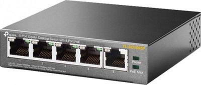 Switch ethernet TP-LINK Switch RJ45 Giga 5 Ports POE TL-SG1005P