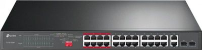 Switch ethernet TP-LINK Switch RJ45 100Mbps 24 Ports POE