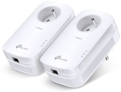 NETGEAR PLPW1000T-100FRS Pack de 3 CPL 1000 Mbps dernière génération - 1 CPL  Filaire avec prise Filtrée + 2 CPL Wifi