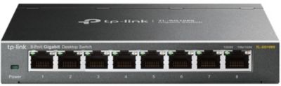 Switch ethernet TP-LINK TL-SG108 V3.0 noir Switch ethernet TP-LINK TL-SG108 V3.0 noir