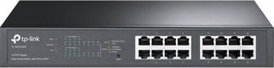 Switch ethernet TP-LINK TLSG1016PE Smart Switch 16 ports giga