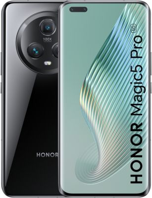 Smartphone HONOR Magic 5 Pro Noir 5G Reconditionné