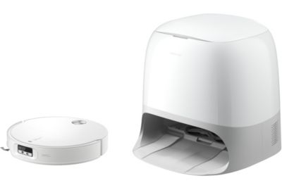 Aspirateur robot ROBOROCK Qrevo CurvX White