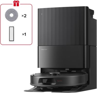 Robot Aspirateur Laveur ROBOROCK Qrevo S ProX Black
