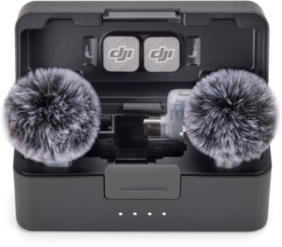 Micro DJI Mic Mini 2 (2 TX+1 Mobile RX+Chargeur)