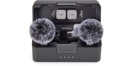 Micro cravate sans fil DJI Mic Mini 2 (2 TX+1 Mobile RX+Chargeur)