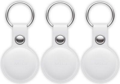 Tracker GPS MILI 3 porte-clés tracker Blanc