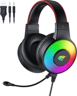 Casque gamer GAMENOTE H2013d RGB pour PC & consoles