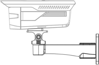 Accessoire vidéo-surveillance DAHUA Support de fixation DAHUA PFB121W blanc