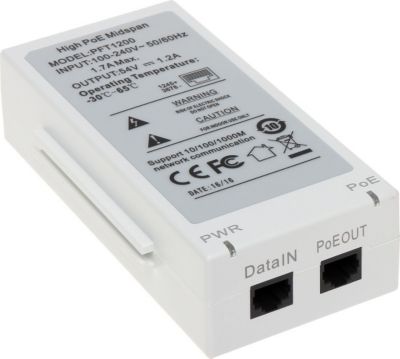 DAHUA Injecteur Hi-PoE PFT1200