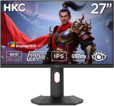 Ecran PC Gamer HKC G27H2P 27" QHD 200Hz Fast IPS HDR 400