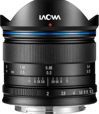 Objectif pour Reflex LAOWA Objectif 7,5mm F2 MFT - standard noir