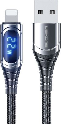 Câble Lightning AVIZAR USB-A vers Lightning 6A Écran LED