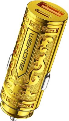 Chargeur allume cigare AVIZAR Wekome Chargeur Voiture WP-C37 Fast Char