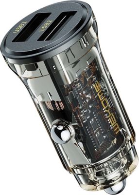 Chargeur allume cigare AVIZAR Wekome Chargeur Voiture 2 USB-A 15W Séri