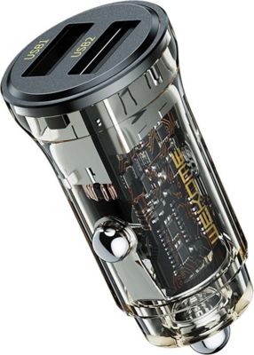 Chargeur allume cigare AVIZAR Wekome Chargeur Voiture 2 USB-A 15W Séri