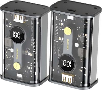 Batterie externe AVIZAR 10000mAh Rapide PD 20W QC 22.5W Usb-A