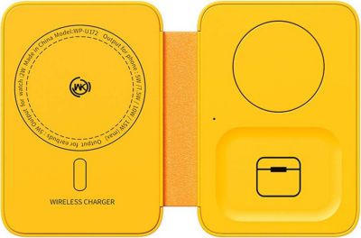 Chargeur induction AVIZAR Wekome Station De Recharge 3 En 1 MagSaf