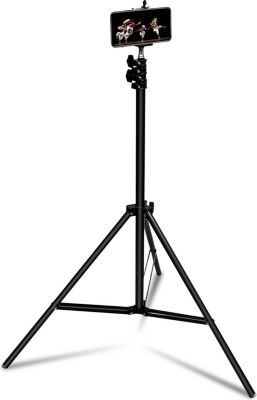 Trépied LINQ Ajustable de 72 cm à 210 cm – Noir