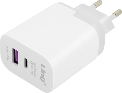 Chargeur LINQ Chargeur Secteur USB et USB-C Quick Char Chargeur LINQ Chargeur Secteur USB et USB-C Quick Char