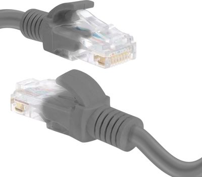 Câble Ethernet LINQ Ethernet RJ45 Cat6, Longueur 1.8m Gris Câble Ethernet LINQ Ethernet RJ45 Cat6, Longueur 1.8m Gris