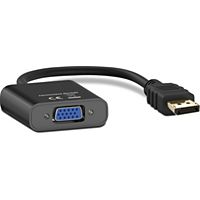 LINQ DisplayPort Mâle - VGA Femelle FHD Noir