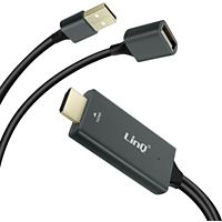 Câble HDMI LINQ HDMI + 1x Connecteur USB Mâle + 1x USB