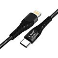 Câble Lightning LINQ USB-C - Lightning PD 3.0 5A/20W 2m Noir