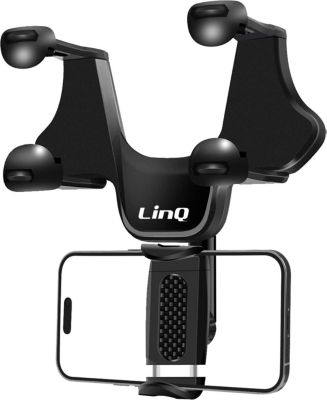Support smartphone LINQ Support Rétroviseur Téléphone LinQ Noir