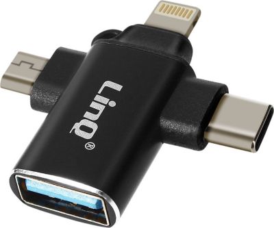 Câble Lightning LINQ USB-C, Micro-USB, Lightning vers USB 3.0 Câble Lightning LINQ USB-C, Micro-USB, Lightning vers USB 3.0